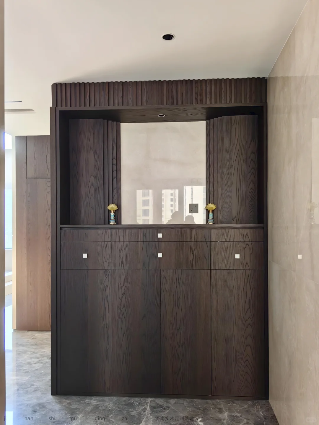 实木全屋定制安装完,瞬间就有家的感觉了