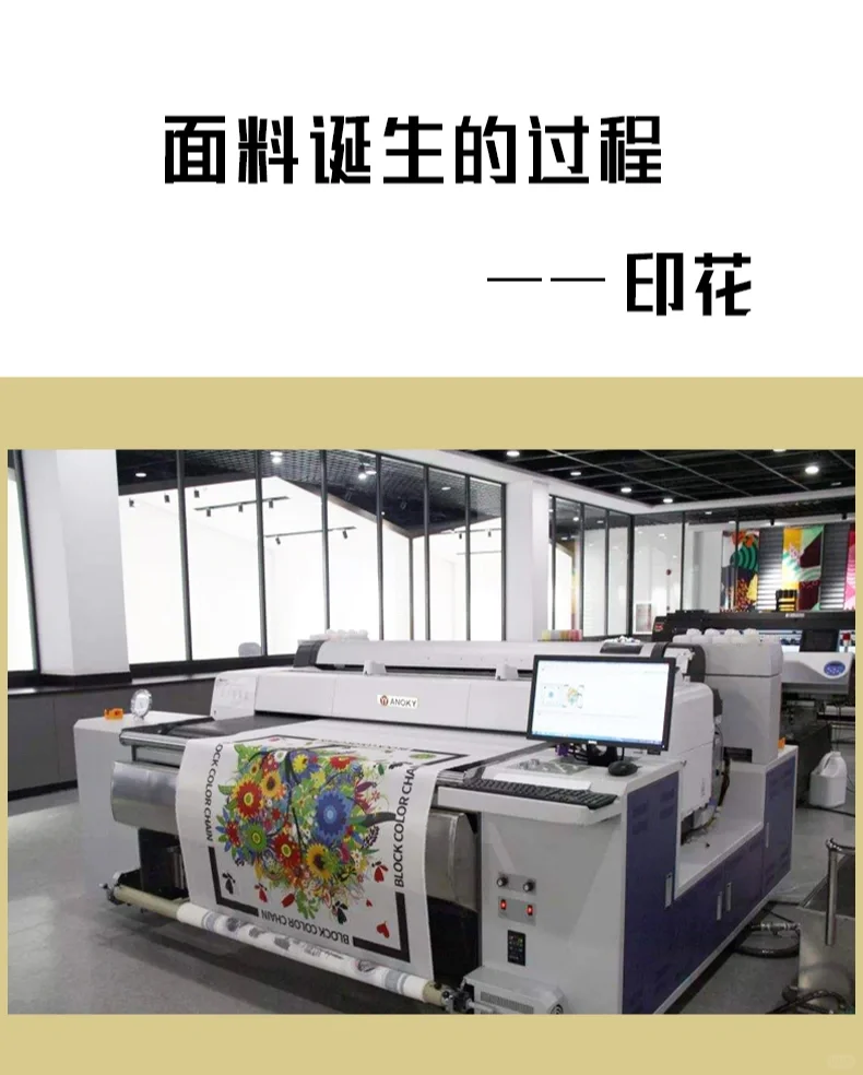 面料工艺流程，印花