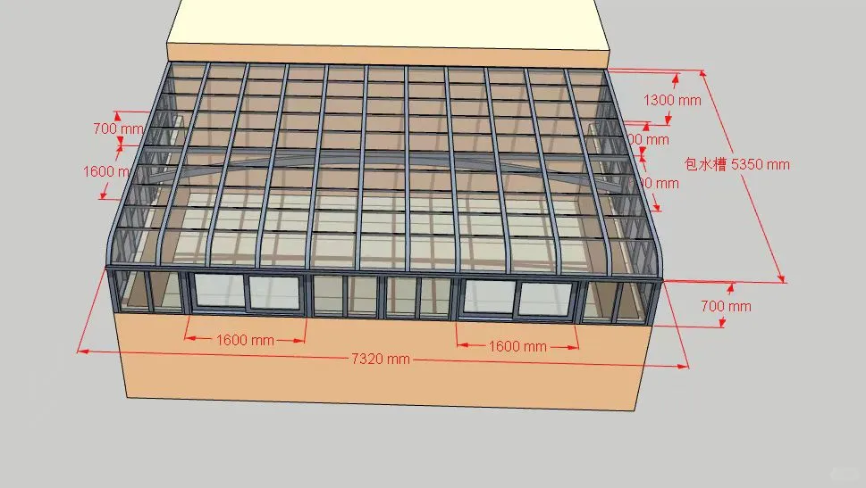 耐力板铝合金雨棚阳光棚材料二手武汉