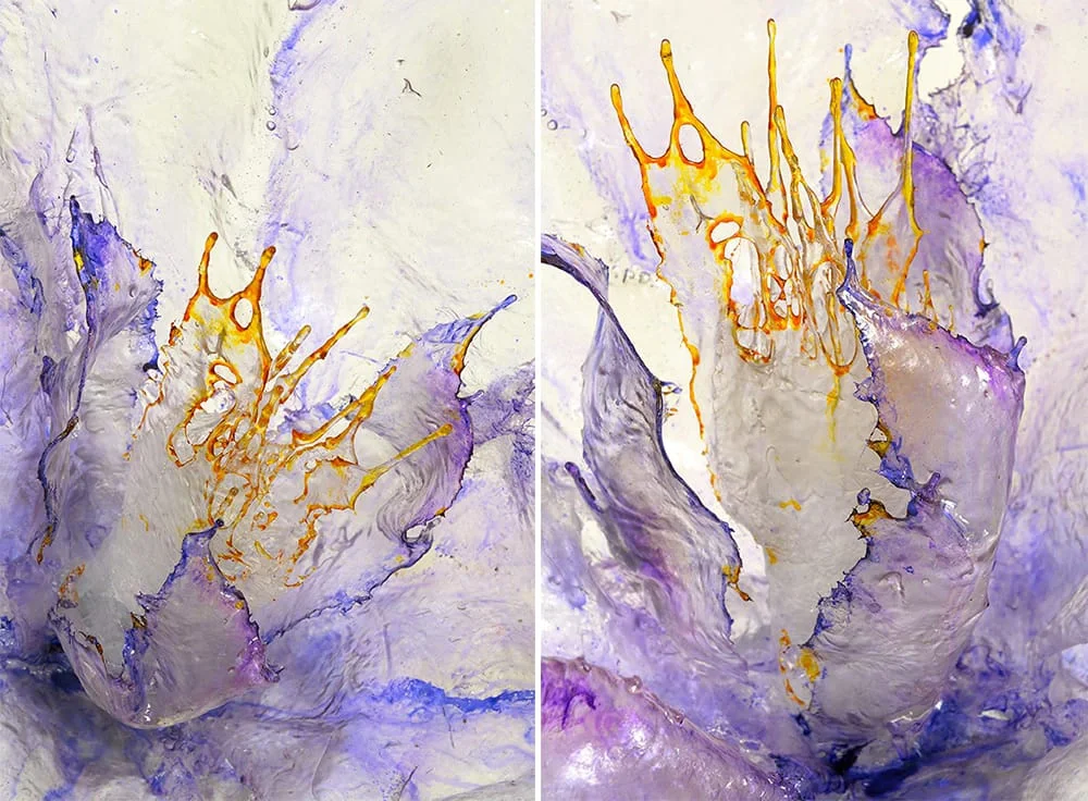 Annalu Boeretto｜树脂玻璃液体雕塑