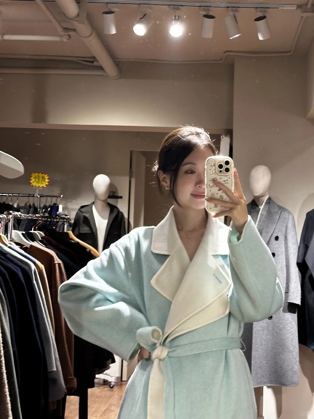 两万块的羊绒大衣