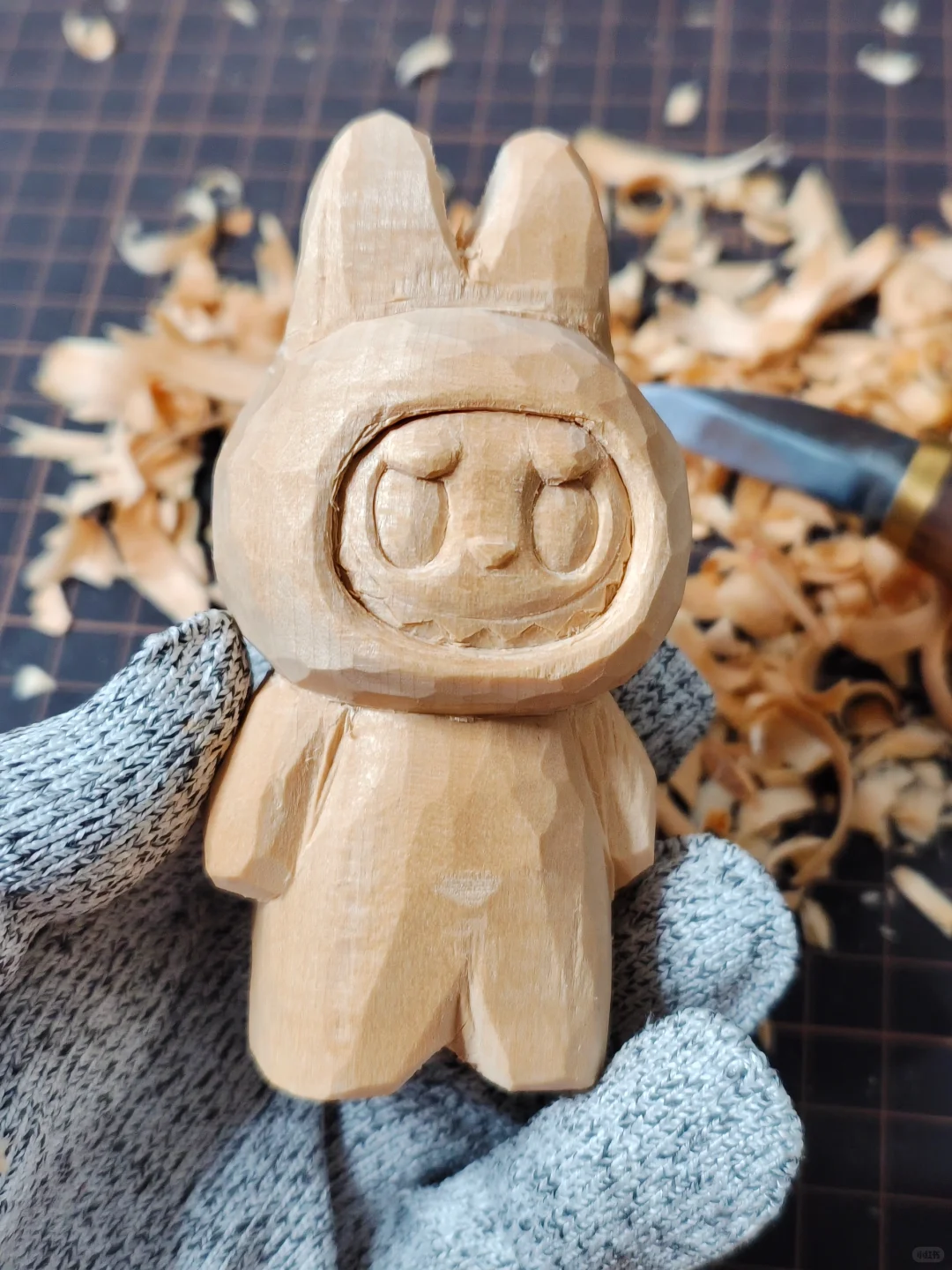 入坑木雕第二十一个作品