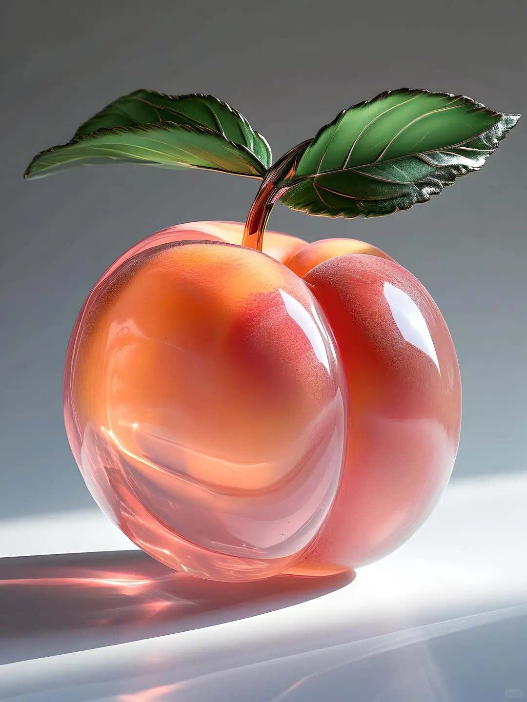 谁能拒绝一个好看的玻璃苹果？