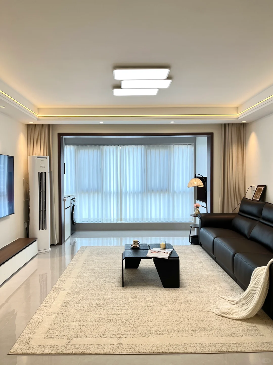 143m²?｜硬装12w的轻奶油中古小家～