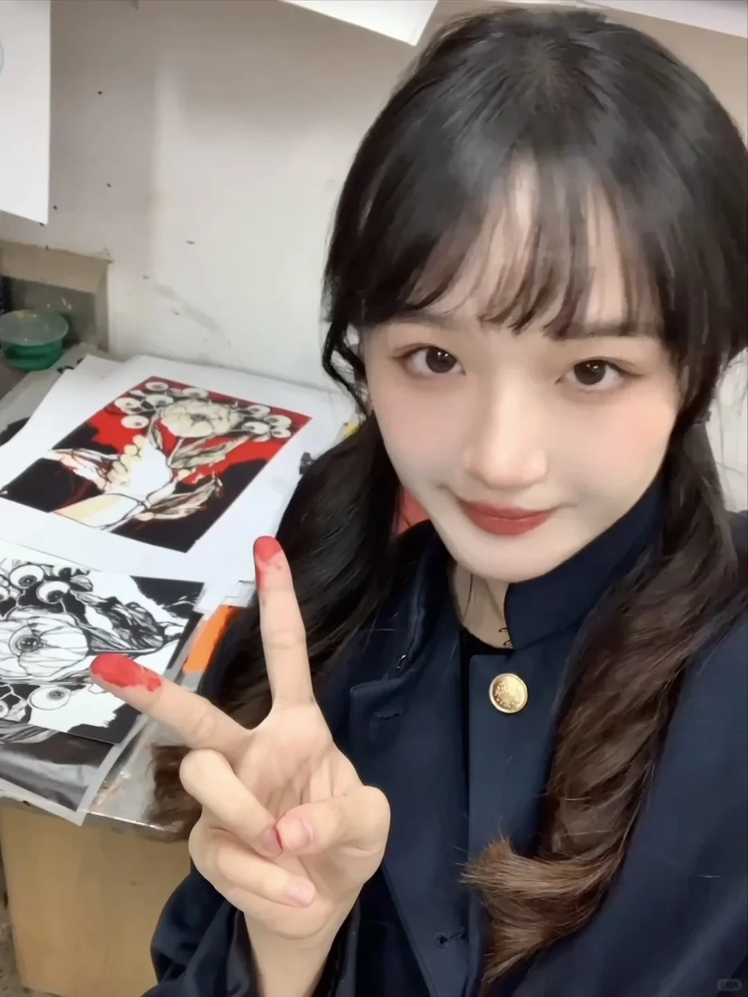 美术生日常?|丝网版画?制作过程分享