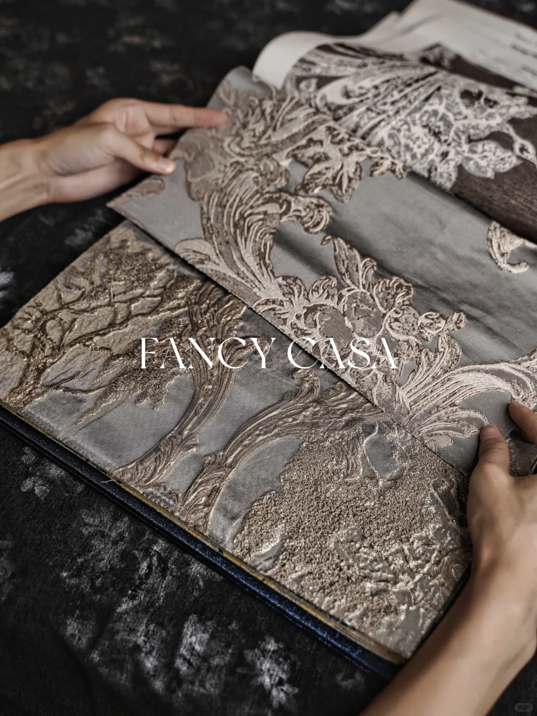 这组面料!仿佛住进18世纪的贵族宅邸?️!