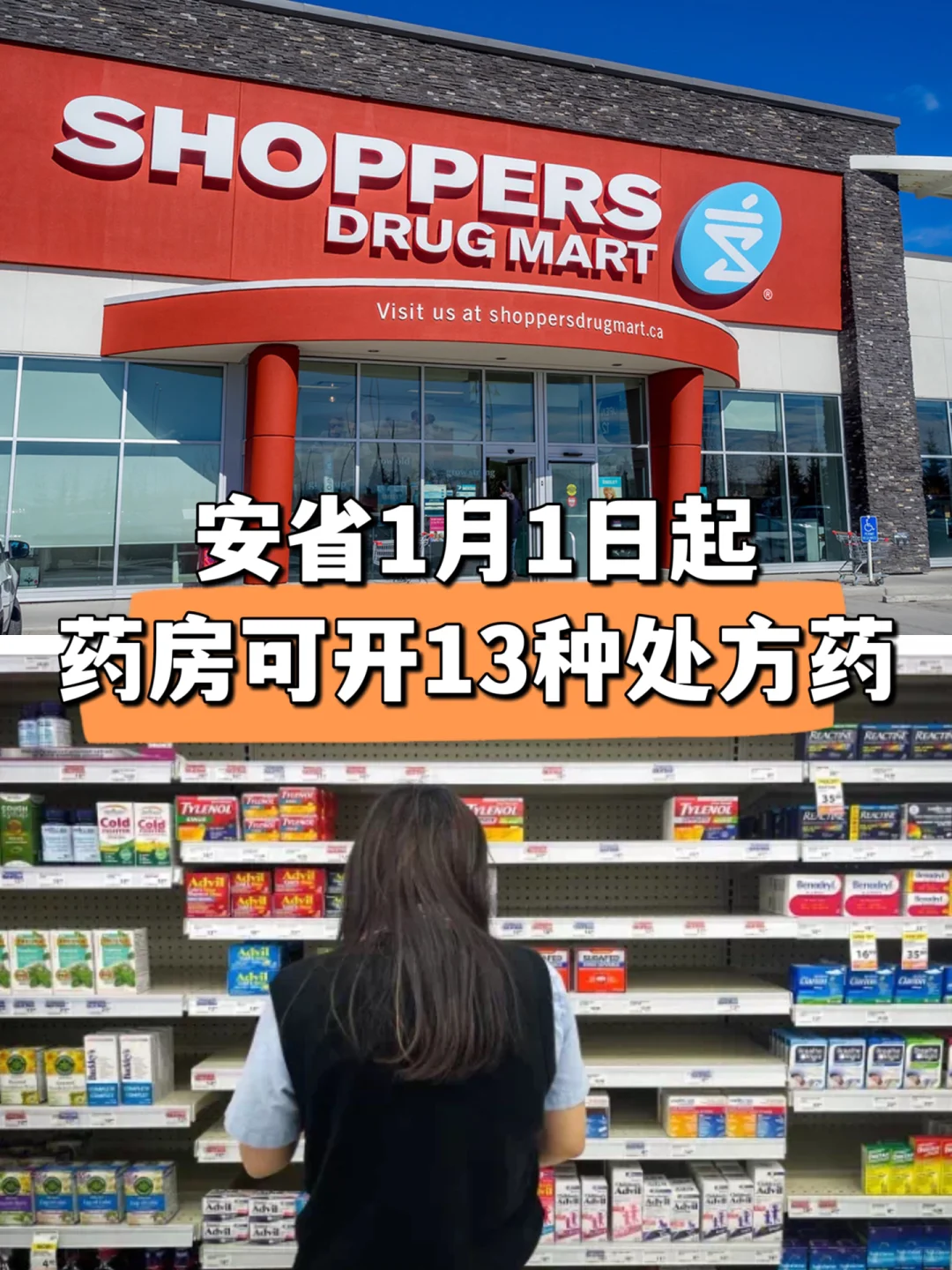 安省宣布13种常见病药房开处方药!无需看病