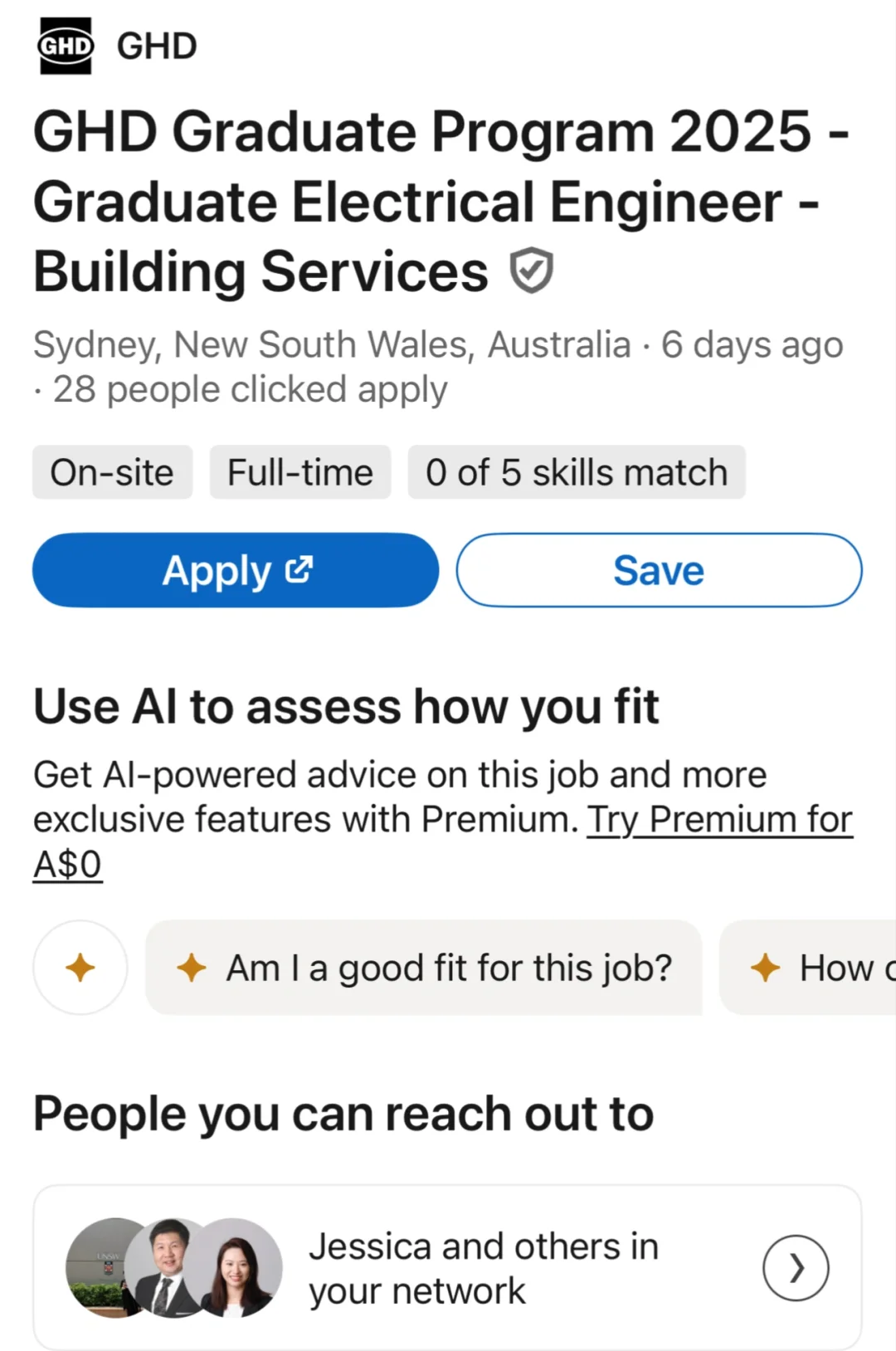 三月澳洲电气工程管培开放申请