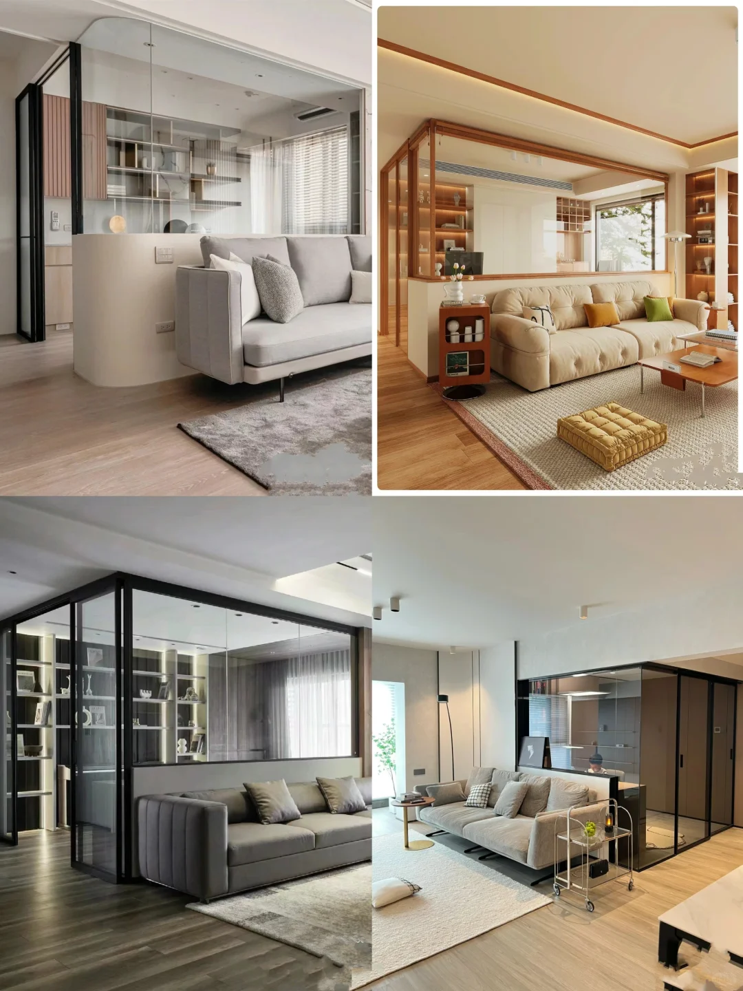 熬夜整理的大横厅设计，没有比这更全的了❗