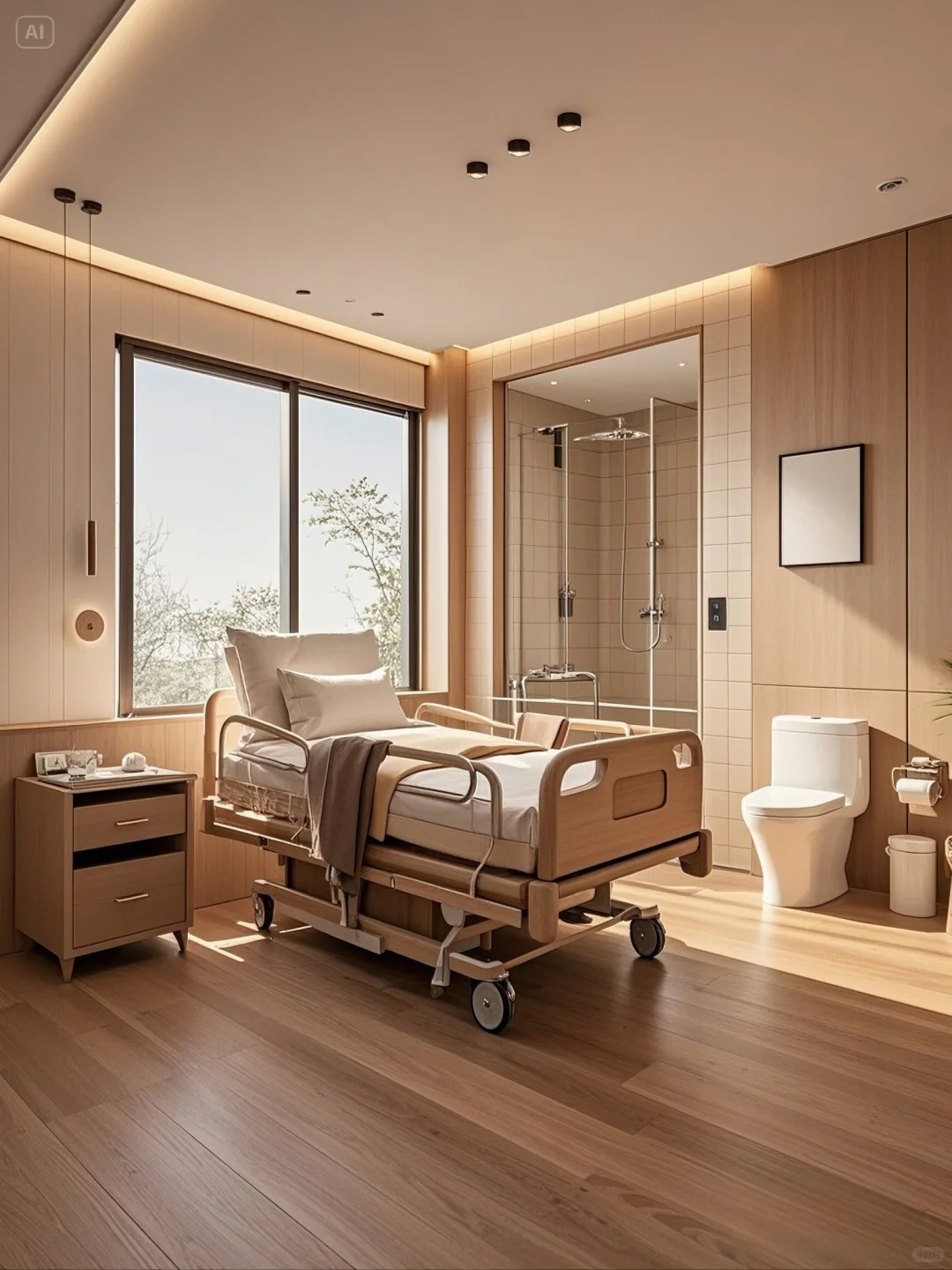 适老化公寓新物种!无高差地面+记忆床垫!