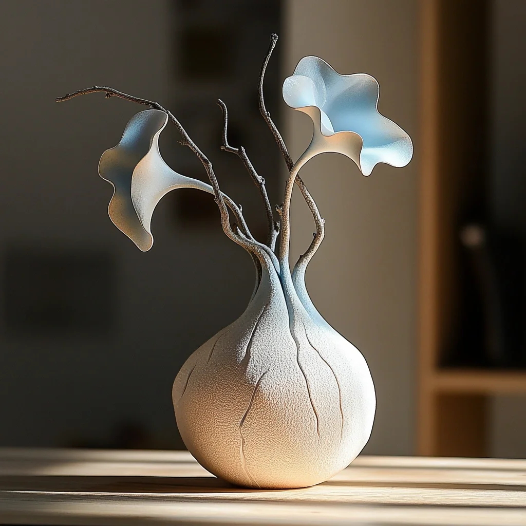 ?陶艺创意分享｜花开于瓶