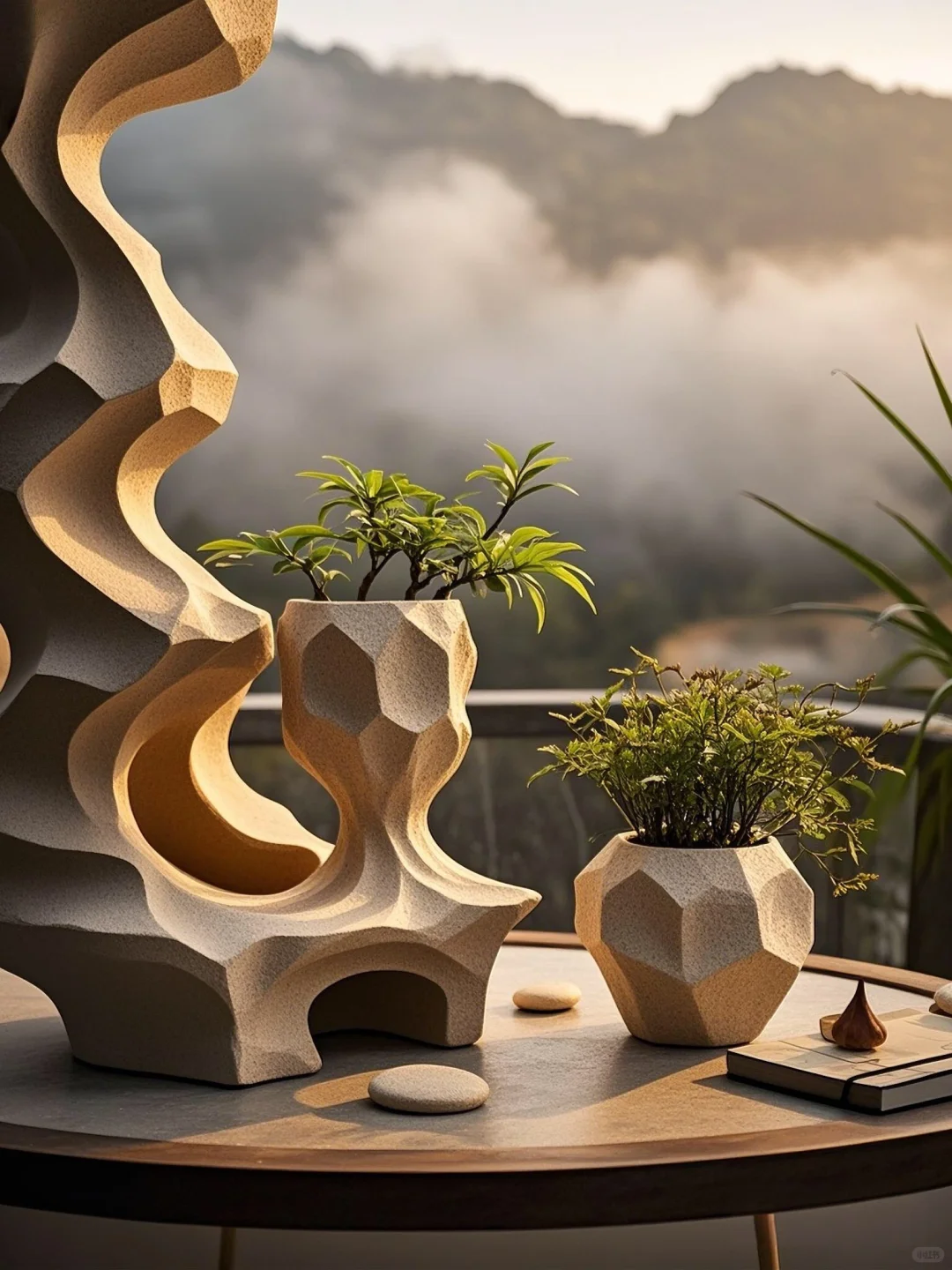 选花瓶比选花重要，几何与自然的交响曲