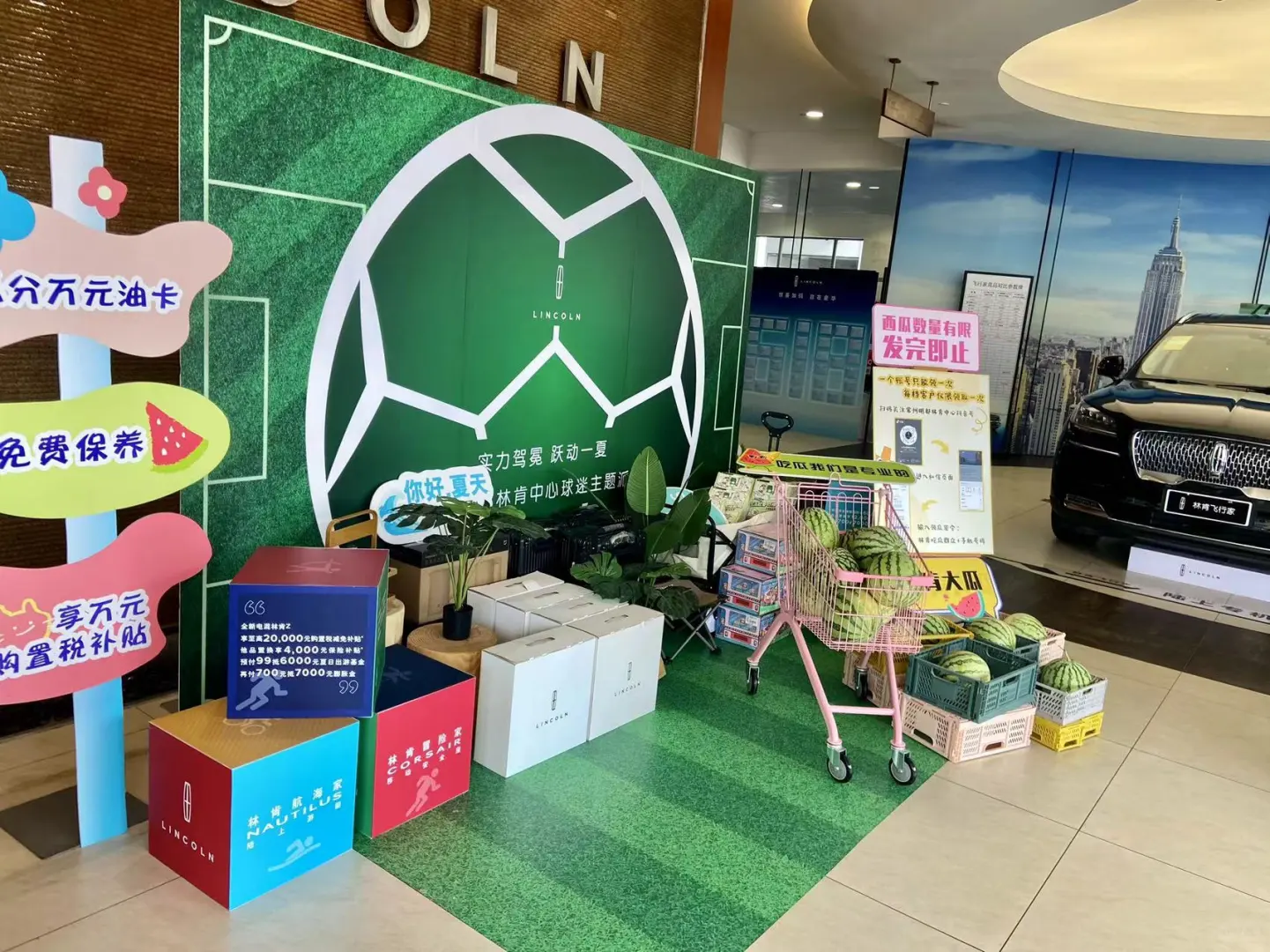 林肯车主活动-彩绘车模制作