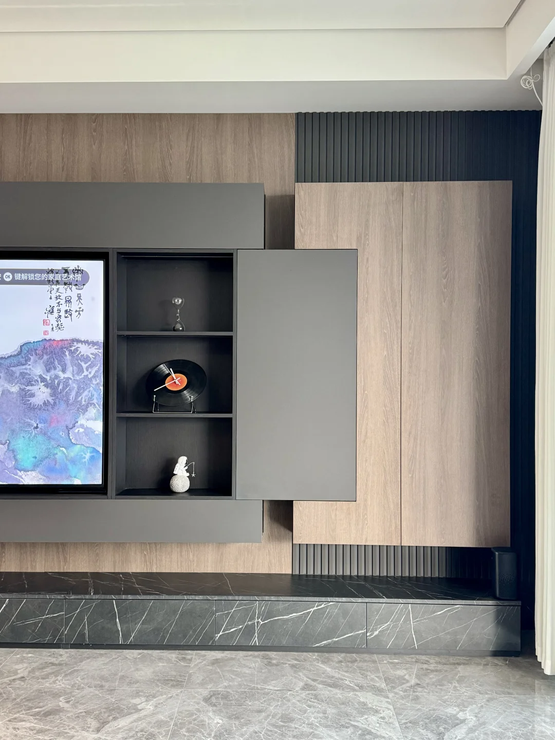 小时候交换空间看多了,长大后装了这套房……