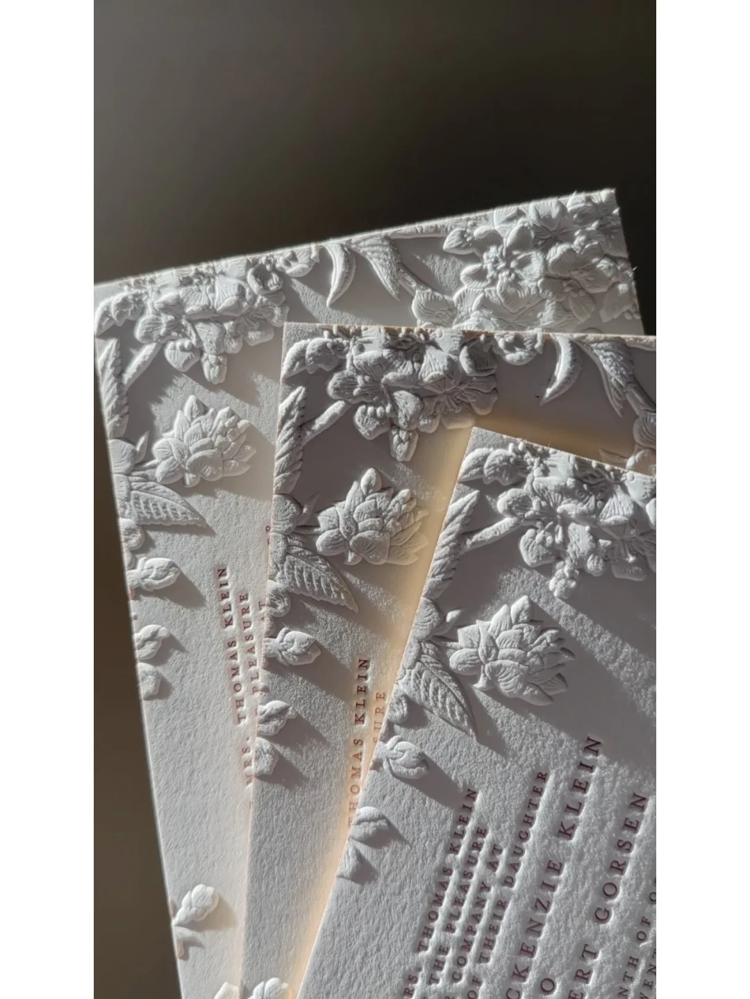 几款浮雕工艺纸质工艺品|绝美