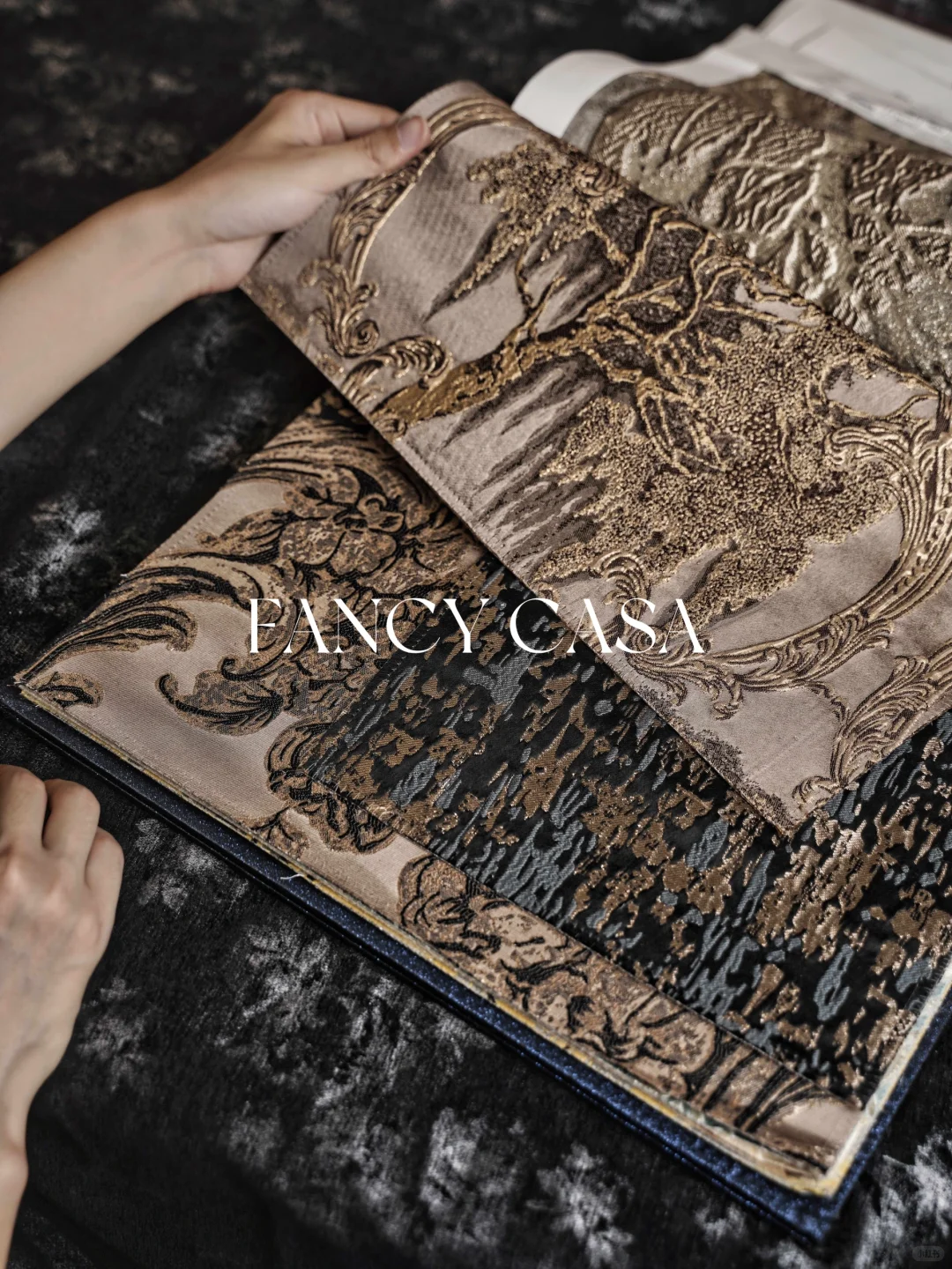 这组面料!仿佛住进18世纪的贵族宅邸?️!