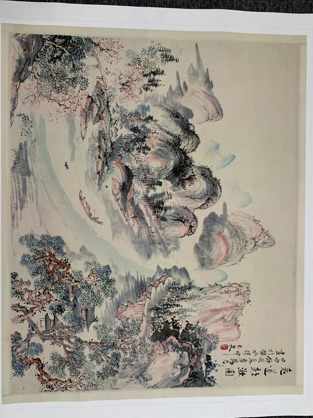 好看到哭?国画作品用艺术微喷工艺制作～