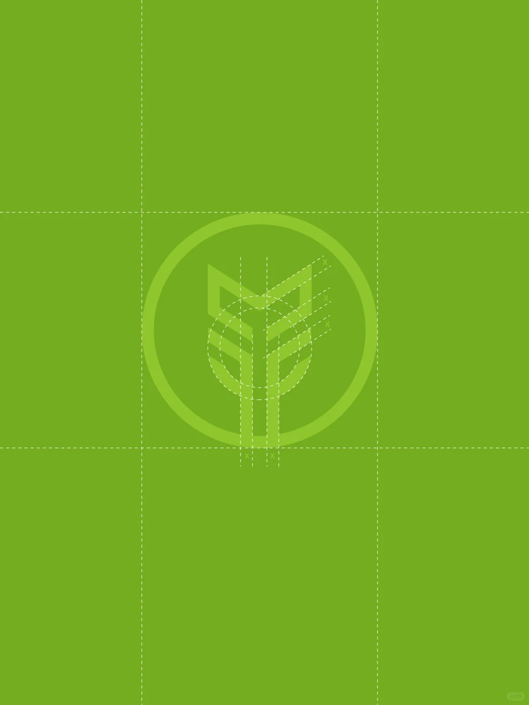 来自一颗麦子的灵感，原创LOGO设计