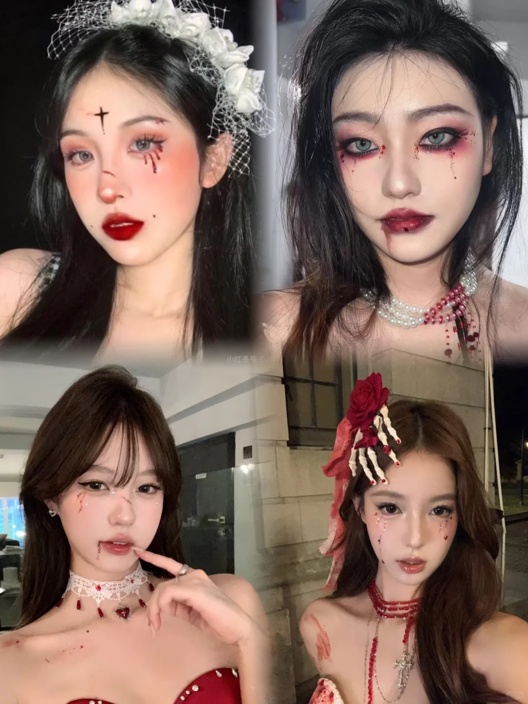 深圳欢乐谷万圣节室内约妆，化妆+彩绘+特效