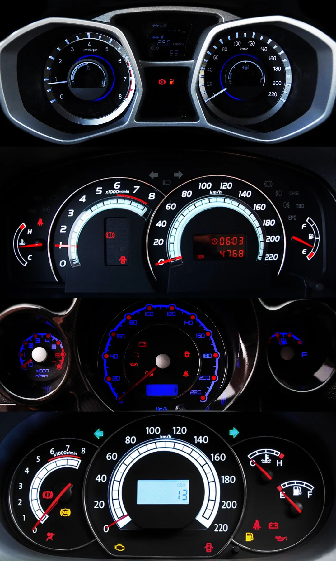 老国产的机械仪表盘——江淮篇