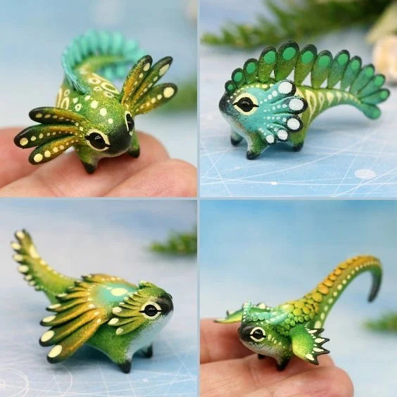 恐龙??石塑粘土创意设计～石塑粘土?