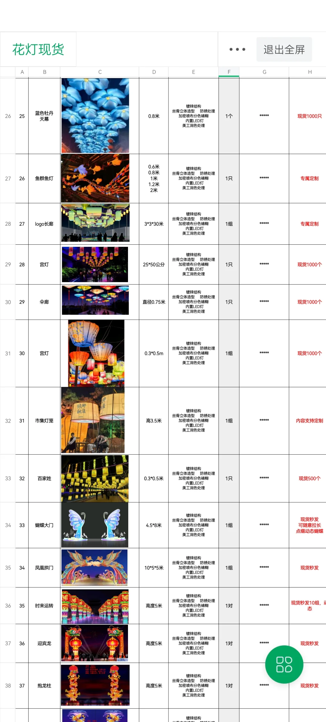 ?2025年花灯清单来啦！?✨