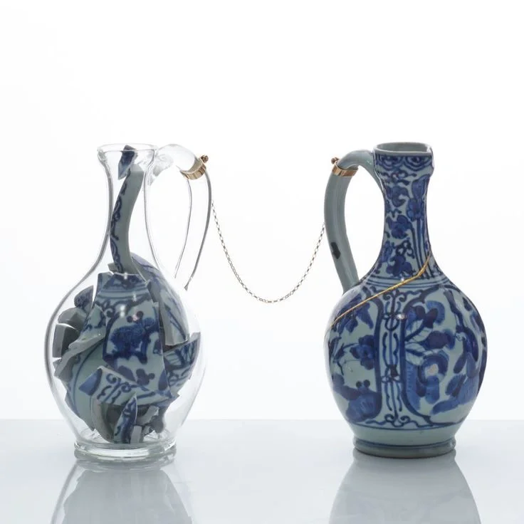 外网素材：玻璃和陶瓷材料相遇