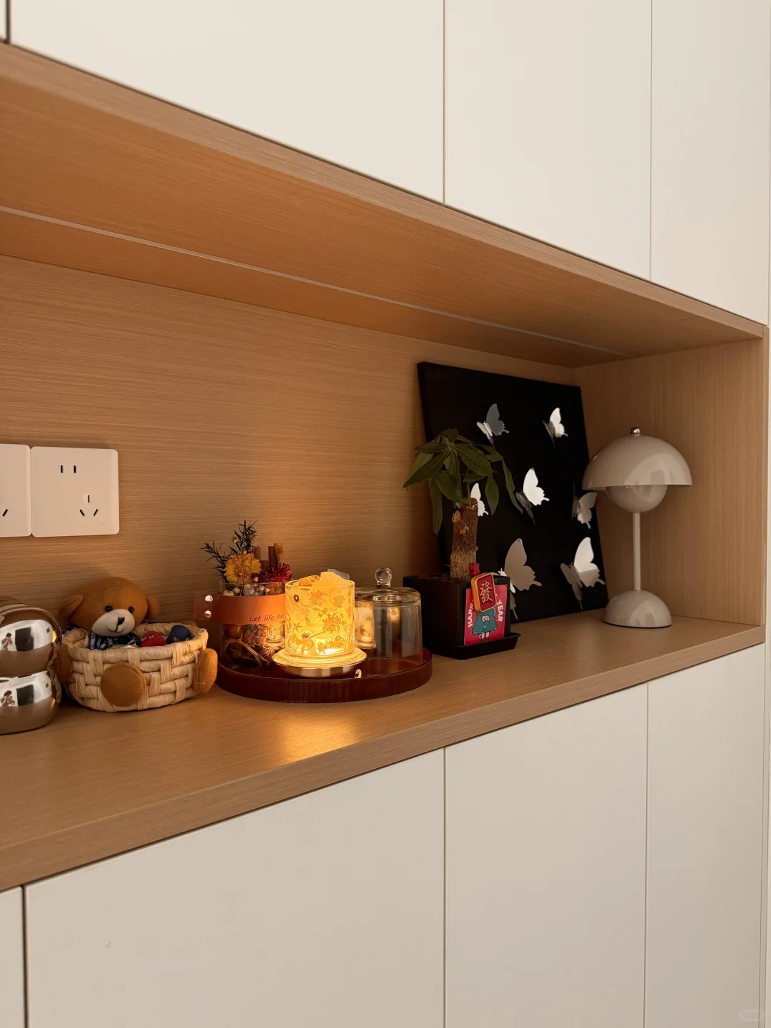 实用玄关布置!收纳+提升运势小摆件✨?