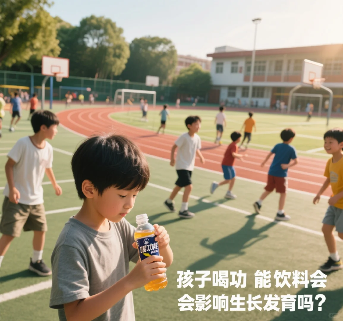  孩子喝功能饮料会影响生长发育吗？