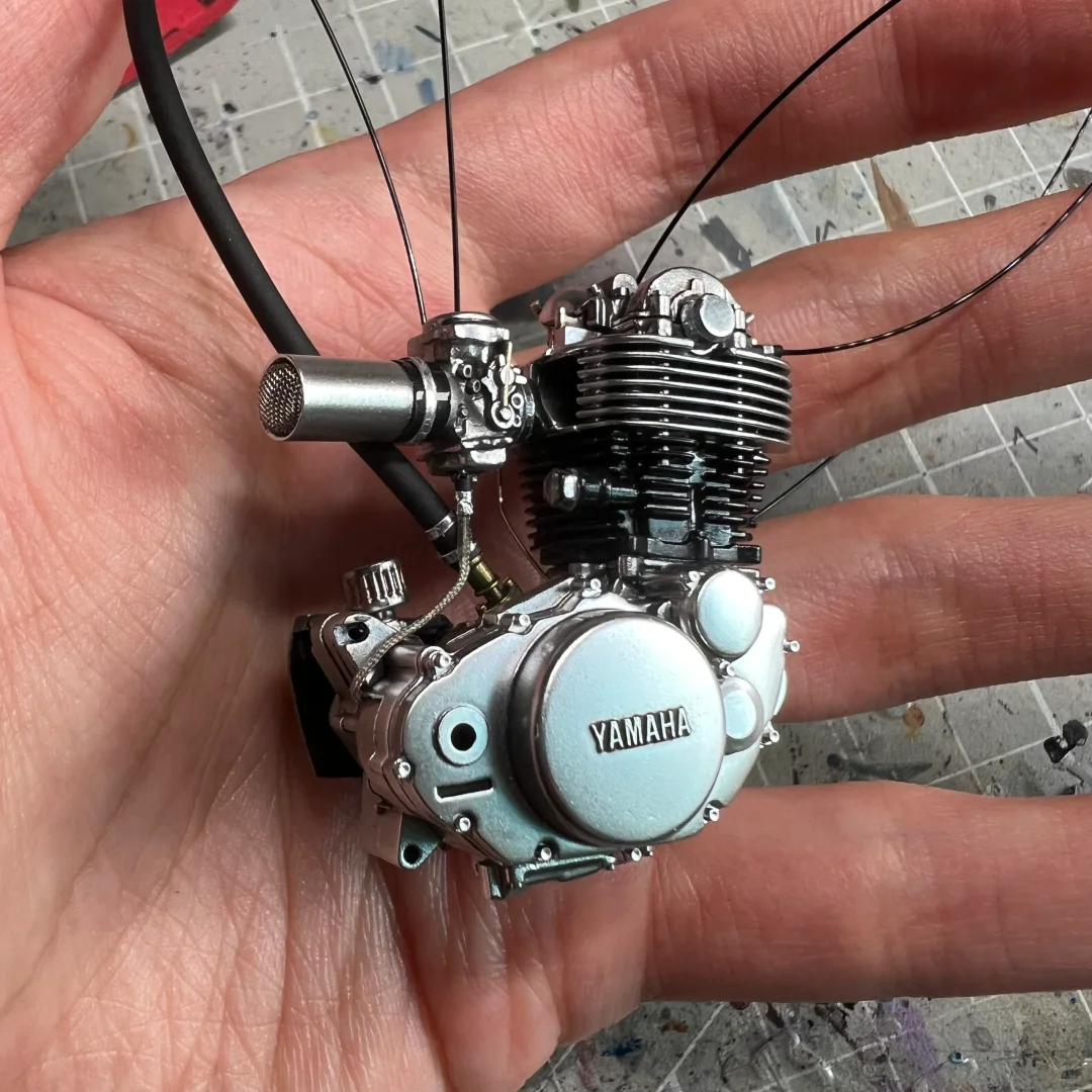 sr400最美单缸发动机