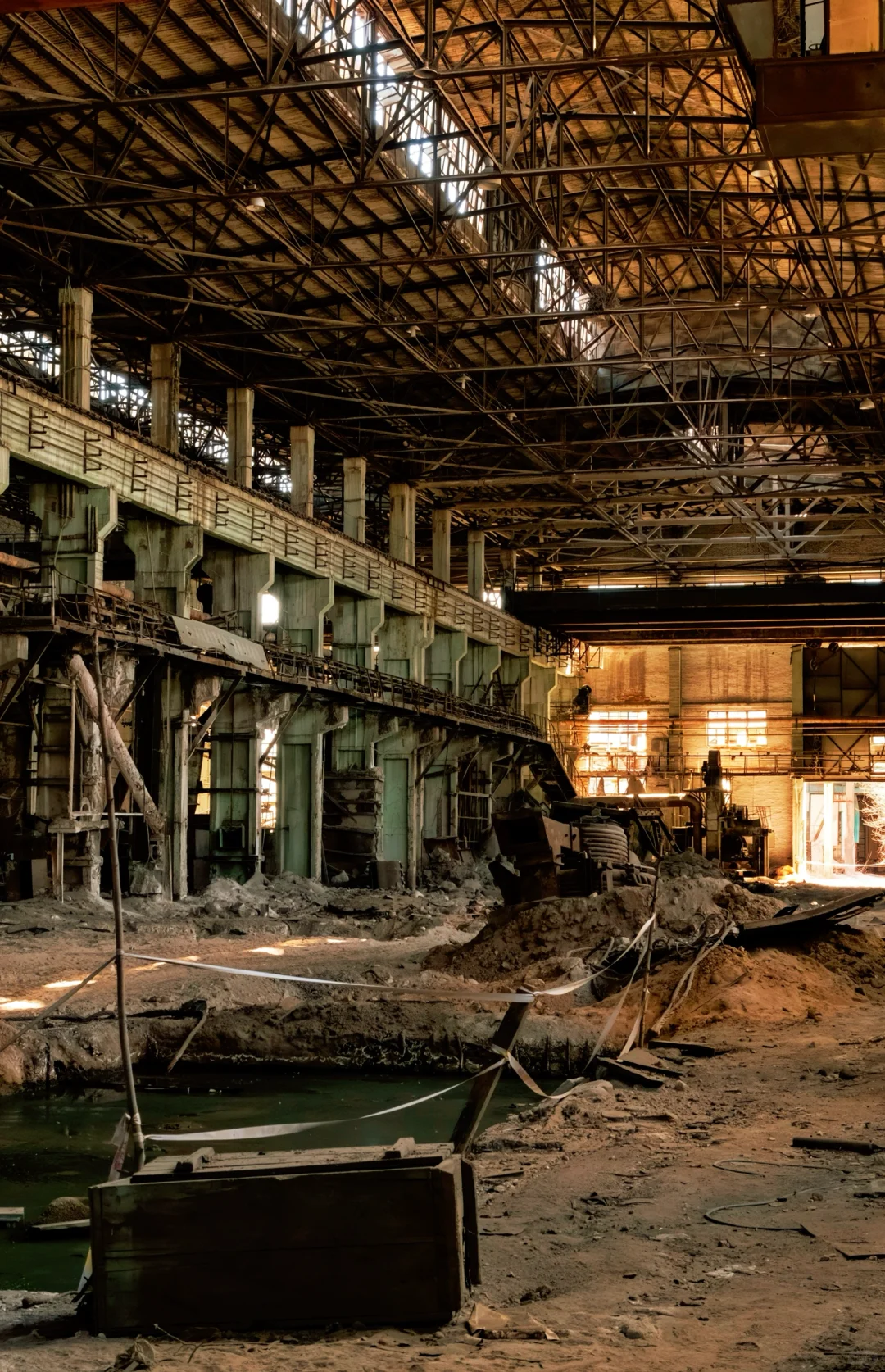 废弃工厂丨工业巨人的内部构造