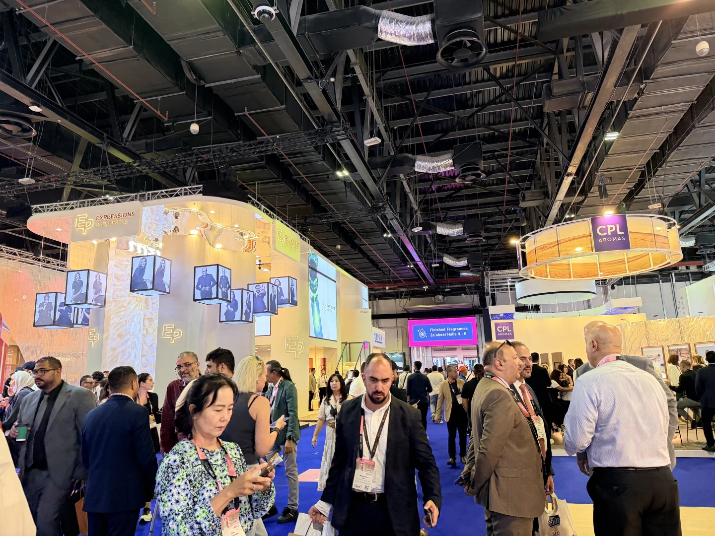 迪拜美容展展会现场