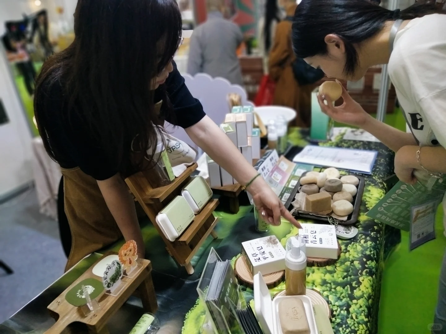 初次游逛博览会