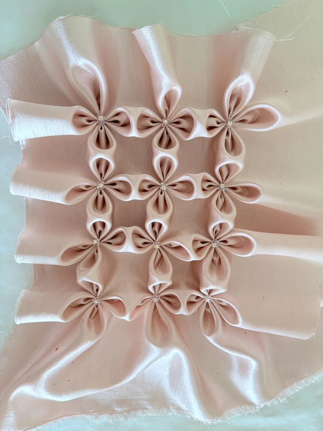 手作控必看！Canadian Smocking奶油双层花