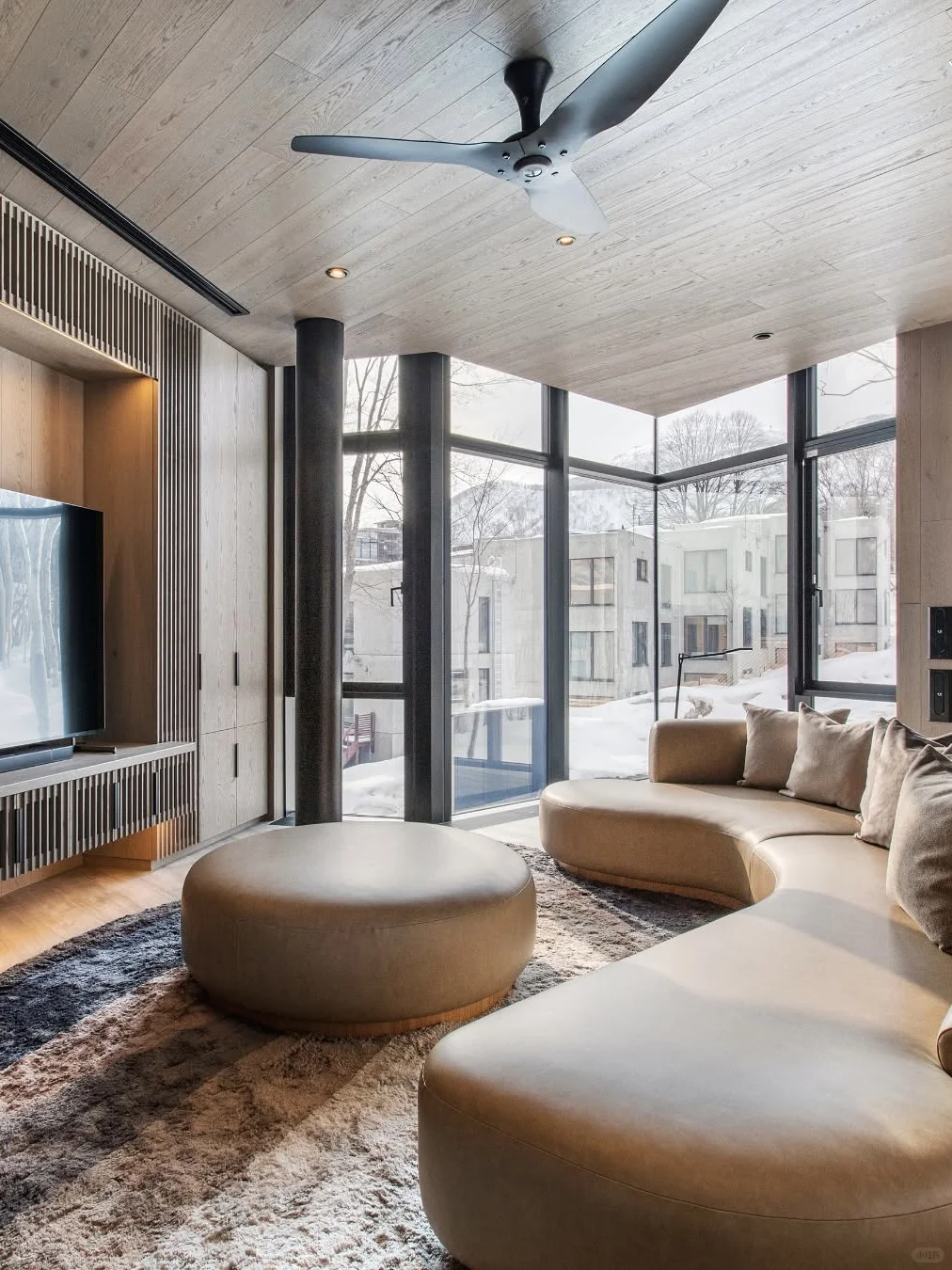 ⛄️二世谷｜面对羊蹄山的雪中别墅?️