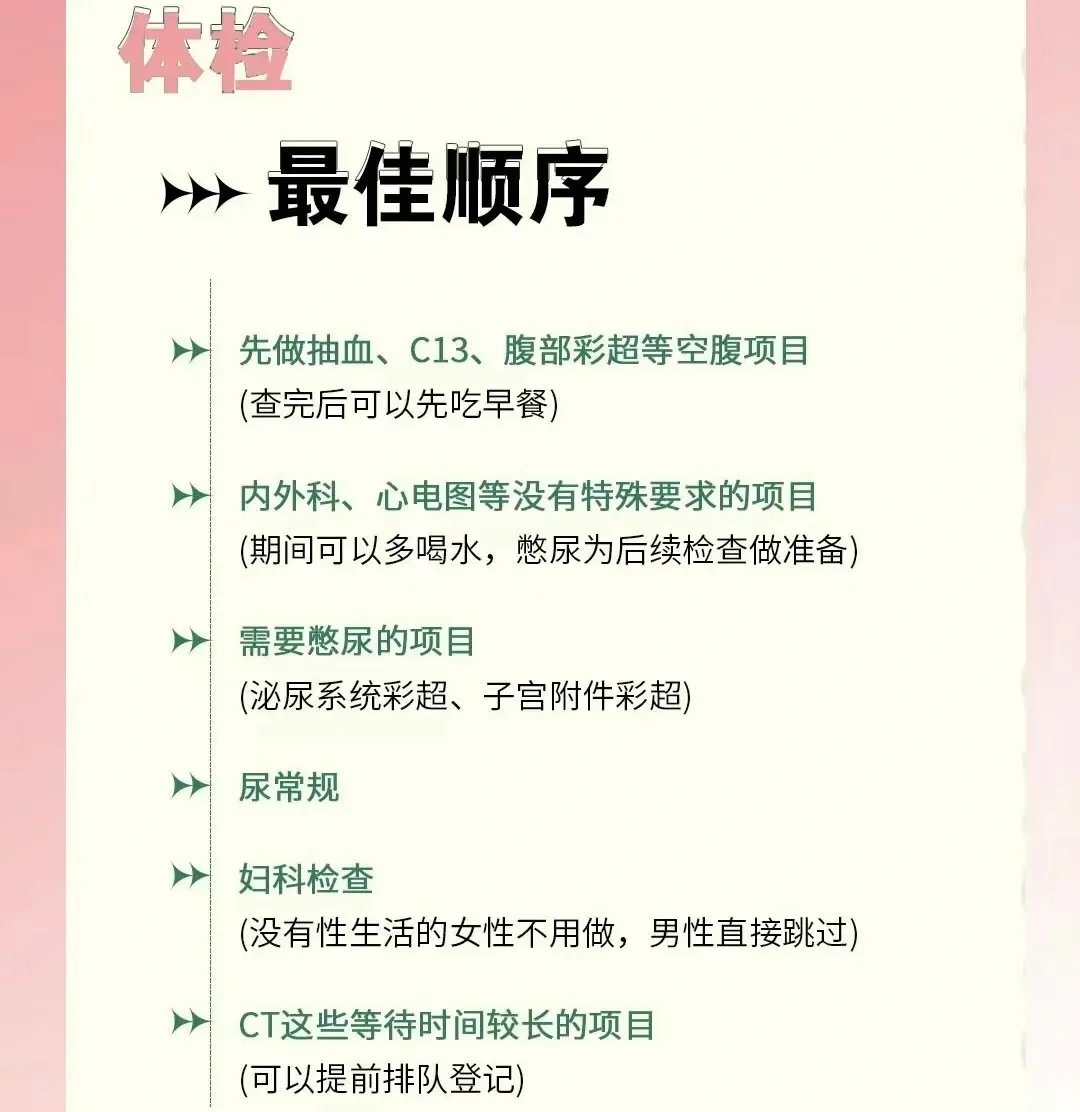三甲医院 体检项目怎么选 ？附详细流程