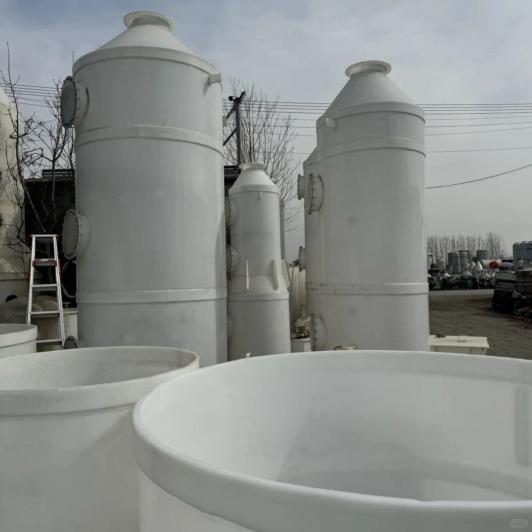 这么酷的设备,谁见了不迷糊?喷淋塔