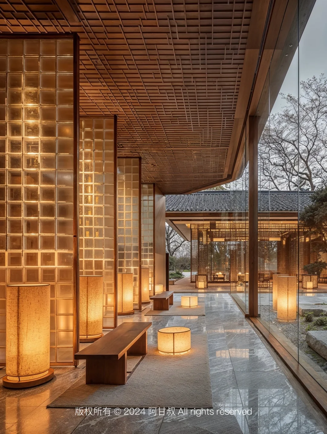 这家仙气十足的酒店气质上完全不输虹夕诺雅