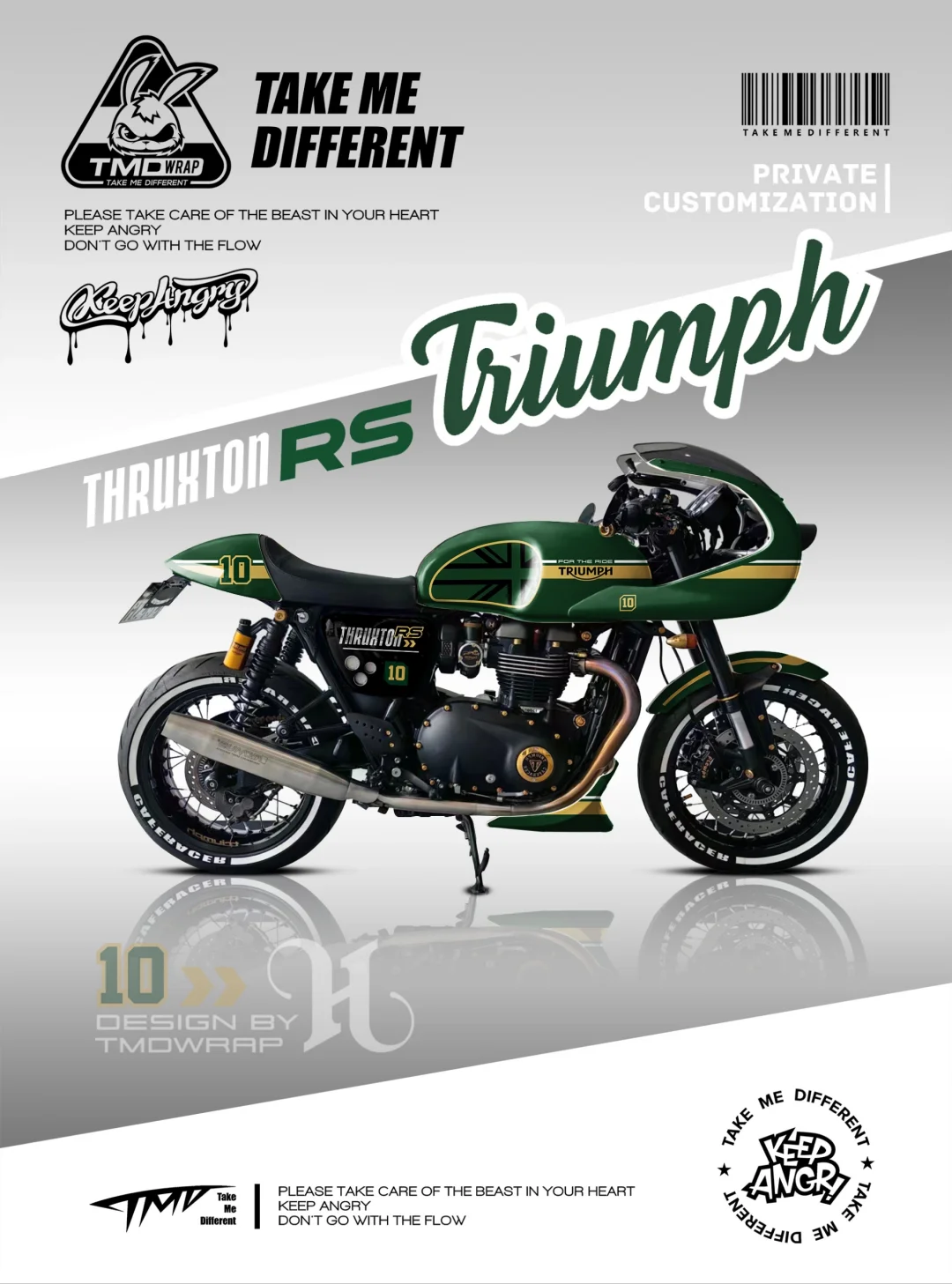 调性拉满～凯旋RS定制涂装