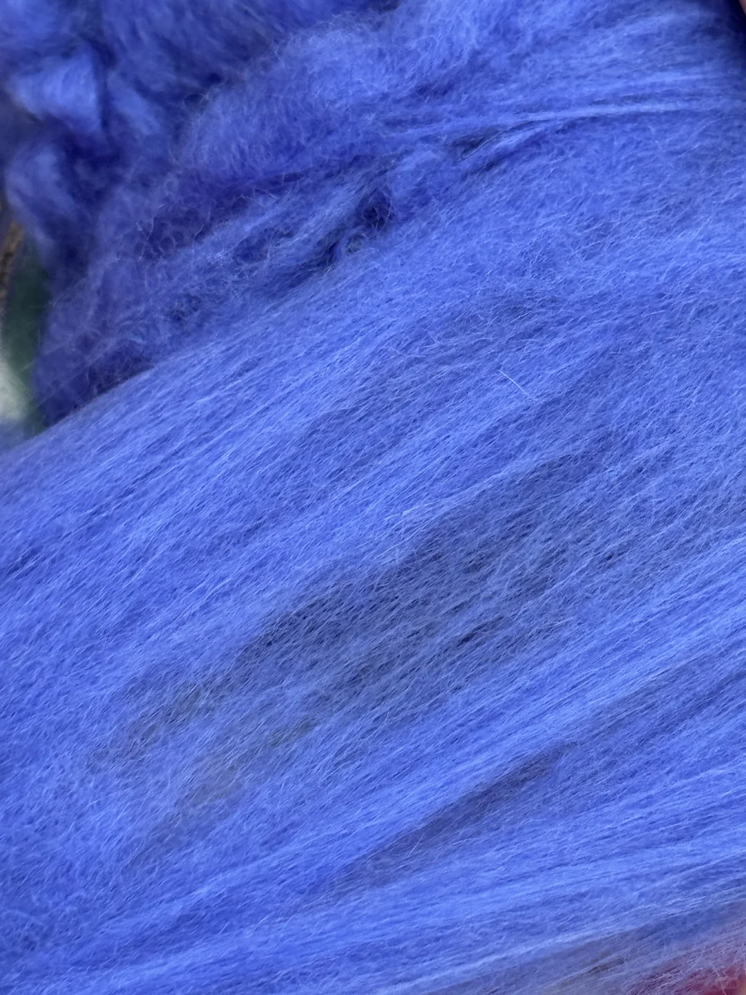 实况很治愈，羊绒纱线染色后的治愈❤️‍?