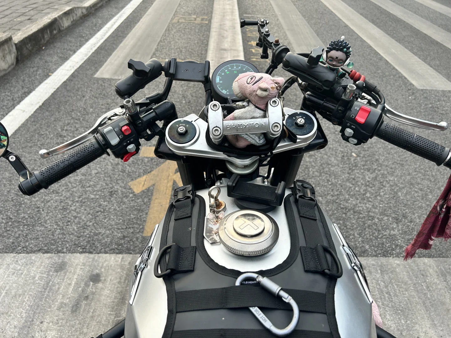 骑行人的操作台能有多复杂