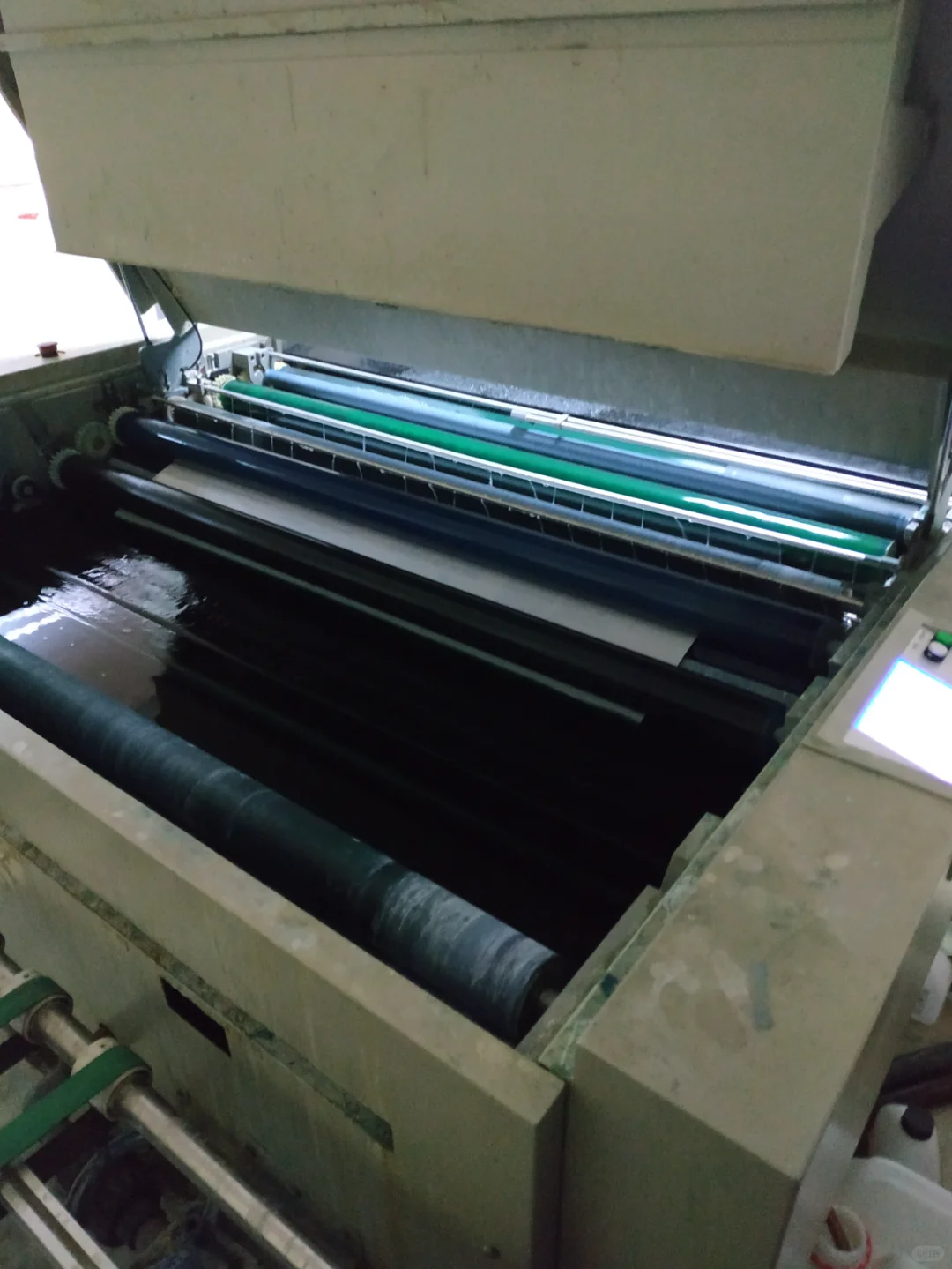 朋友印刷厂用的机器居然是德国二手的