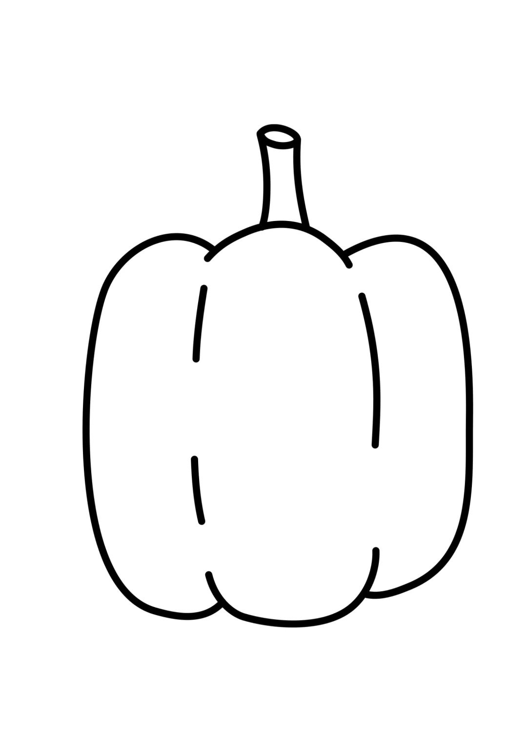 蔬菜涂色练习｜?打印