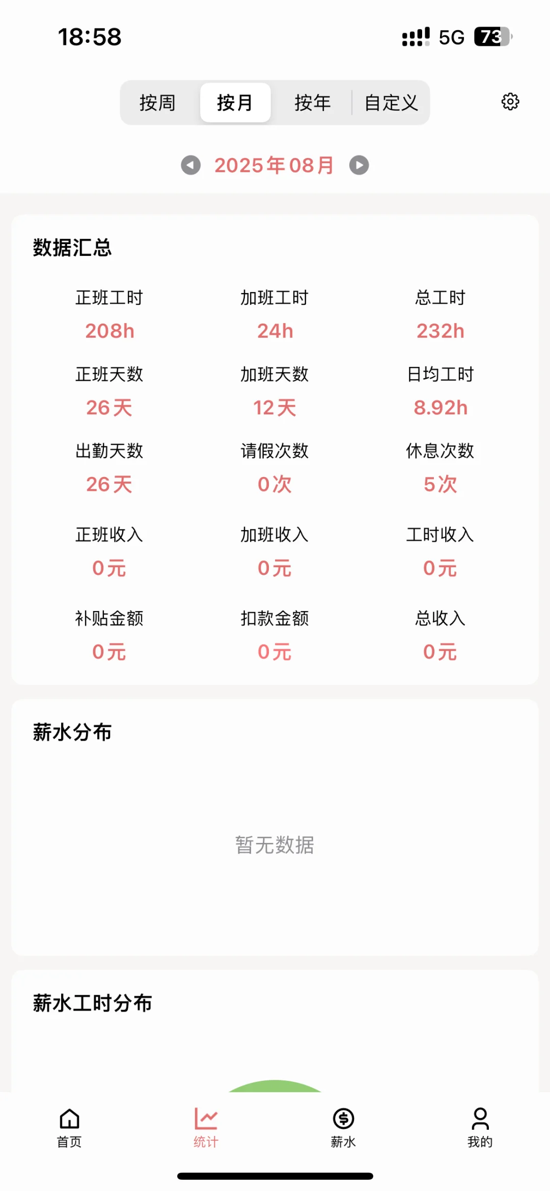 打工人工时记录者