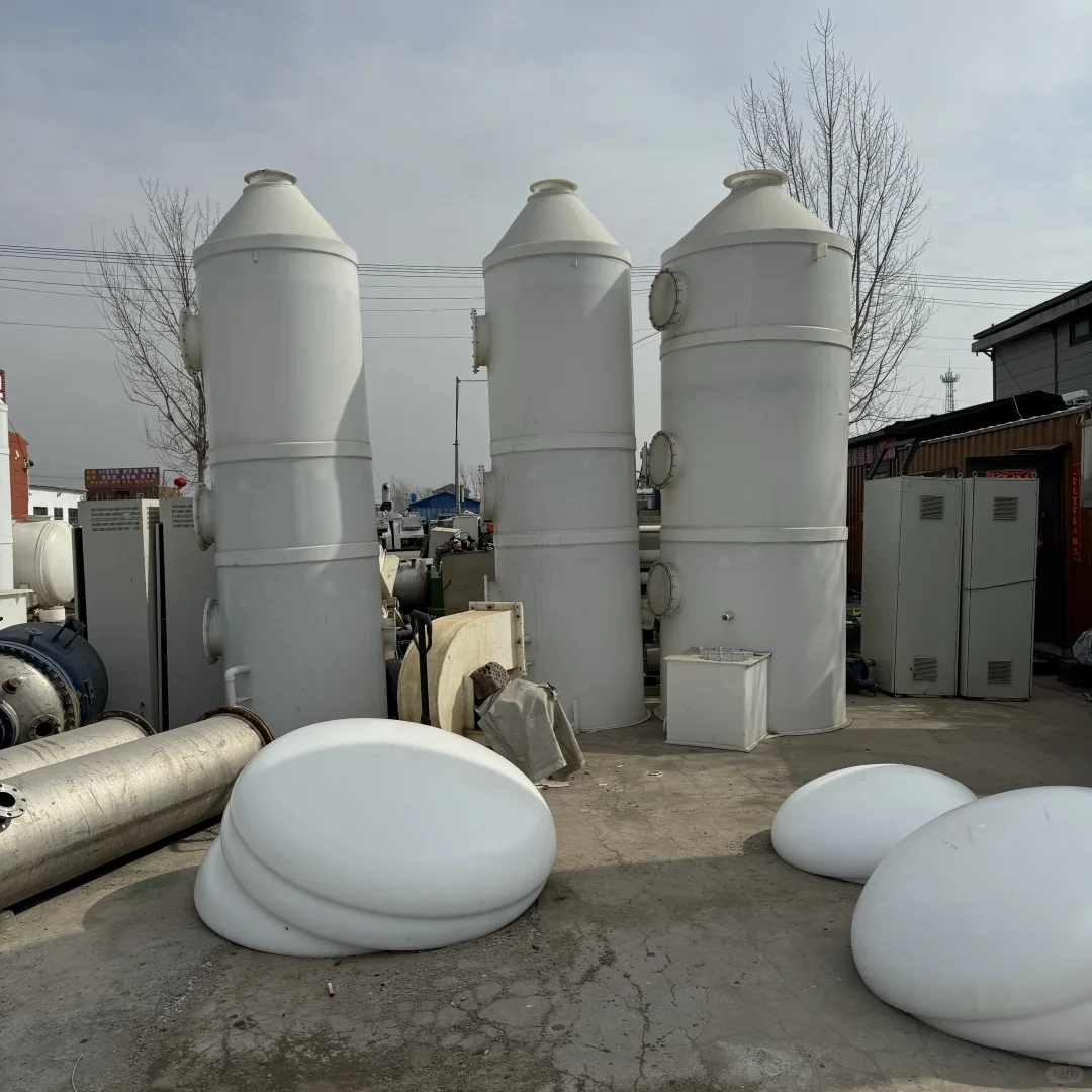 这么酷的设备,谁见了不迷糊?喷淋塔