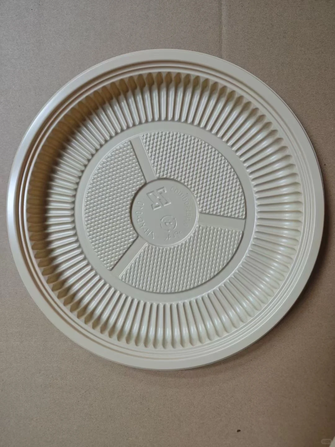 竹纤维生物基餐盒，100%可降解生物基塑料