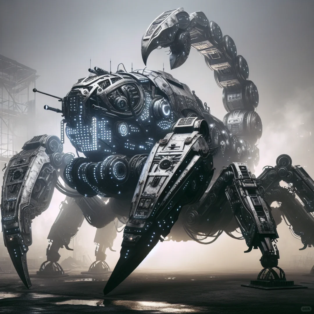 末日主题|重工业机械猛兽，想驾驭吗？