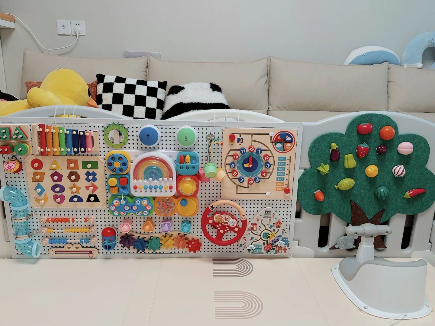 安全至上的忙碌板和摘摘乐做好了(附?教程