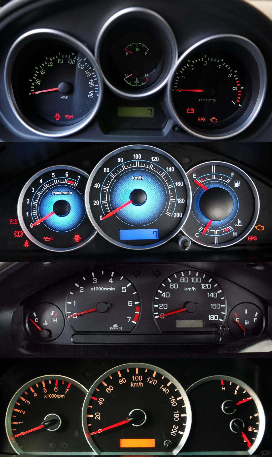 老国产的机械仪表盘——一汽篇