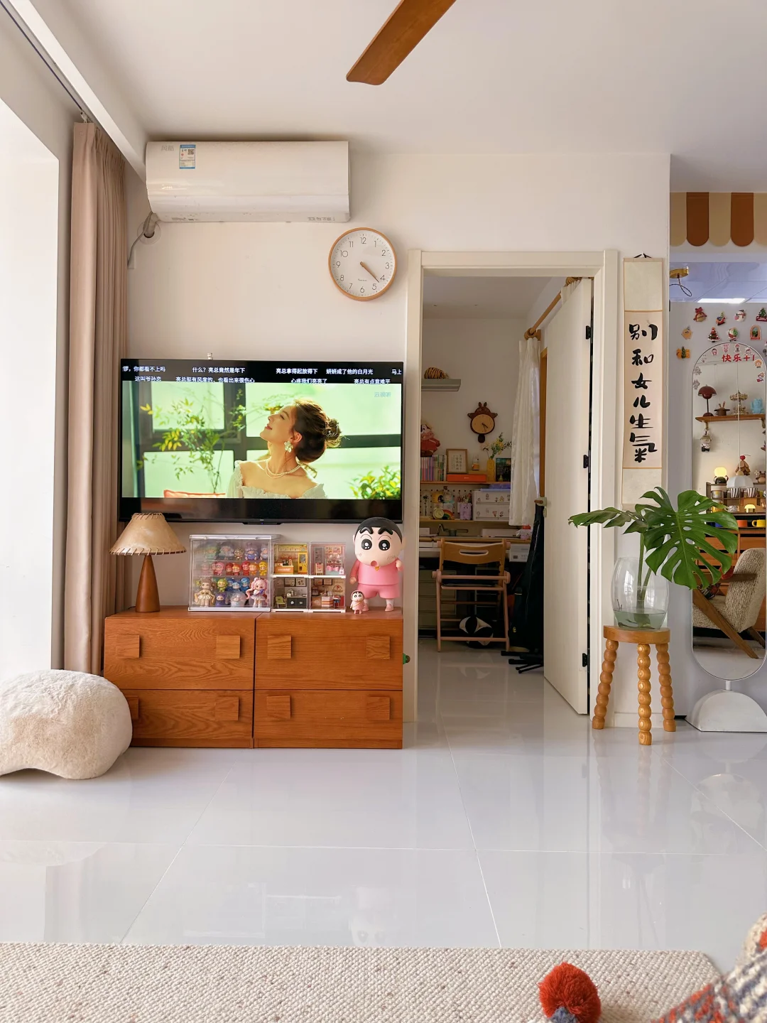 就46㎡的小房子，谈什么高级感简单够住就行！